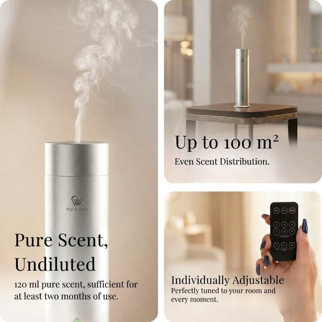 Pure One & Essence of Luxury Giftbox β Brushed Silver