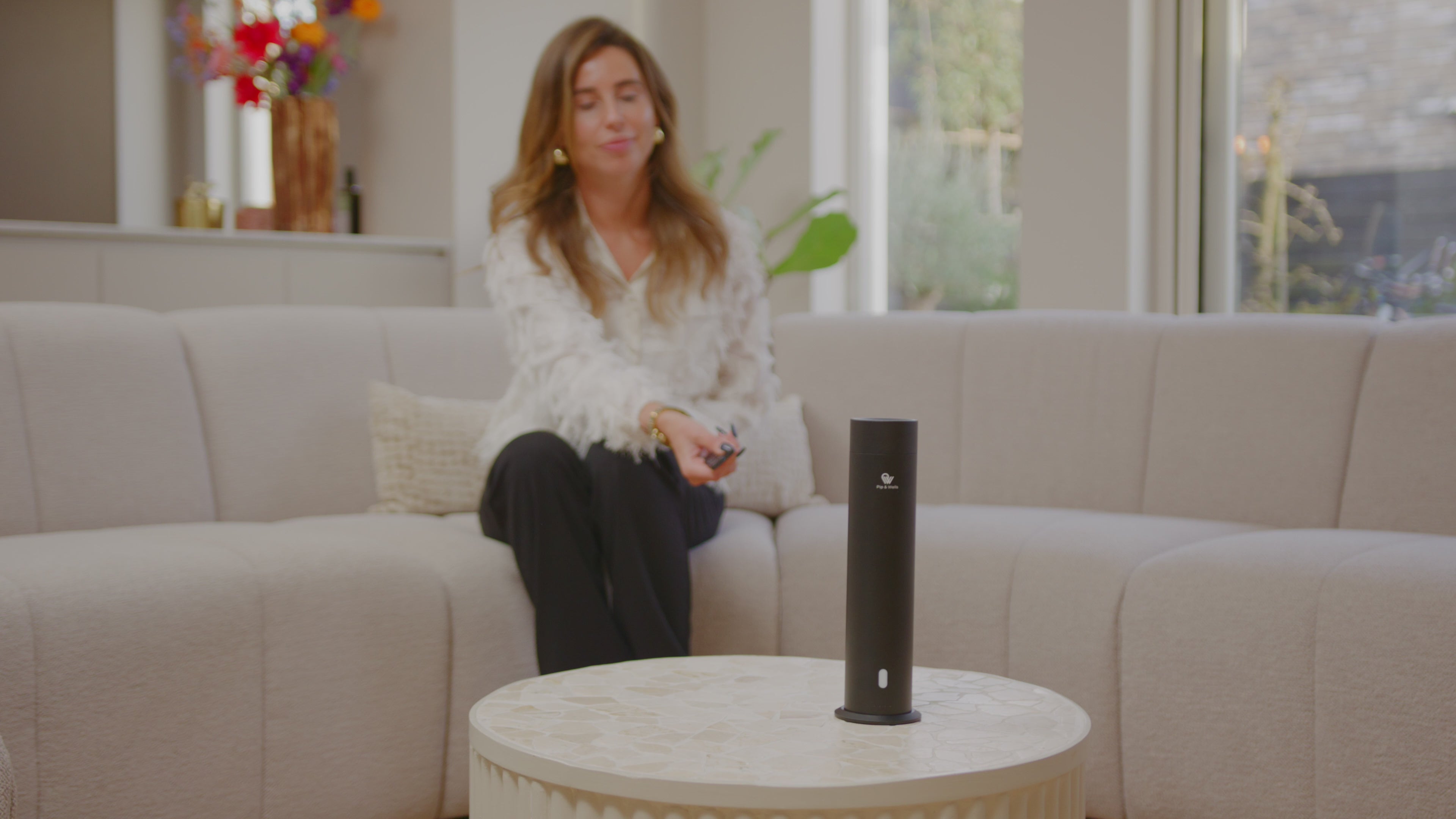 Pip & Wells Pure One aroma diffuser with luxury hotel scents for a stylish home fragrance experience