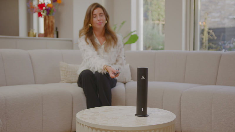 Pip & Wells Pure One aroma diffuser with luxury hotel scents for a stylish home fragrance experience